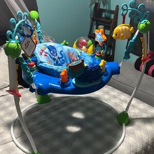 Colorful Baby Jumper with Ocean Theme